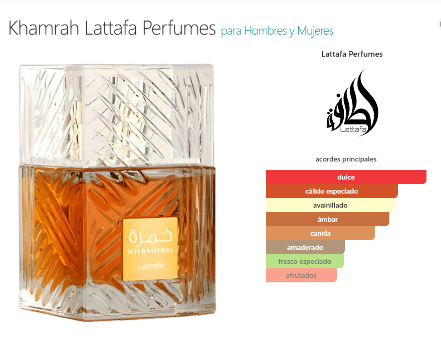 Khamrah Lattafa unisex 100ml