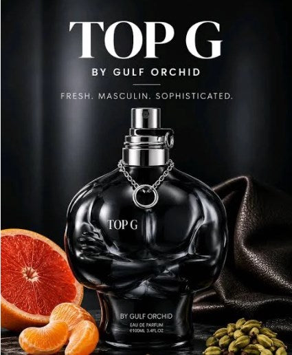 Top G de Gulf Orchid Eau de Parfum 100 ml | Perfume Masculino Cítrico y Aromático
