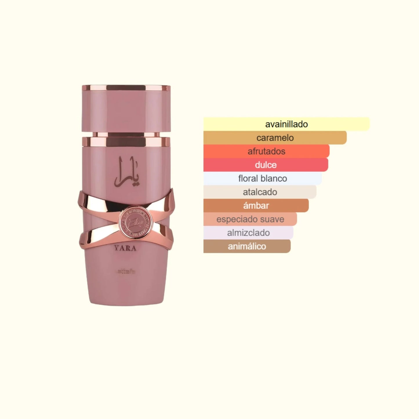 Yara Elixir Lattafa Eau de Parfum Mujer 100ml | Perfume Dulce, Cremoso