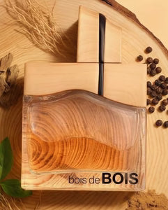 Bois de Bois Fragrance World Eau de Parfum 100 ml – Perfume Fresco Amaderado Aromático masculino
