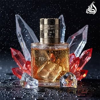Lattafa Fire On Ice Eau de Parfum 110 ml – Perfume Unisex Amaderado Dulce y Especiado