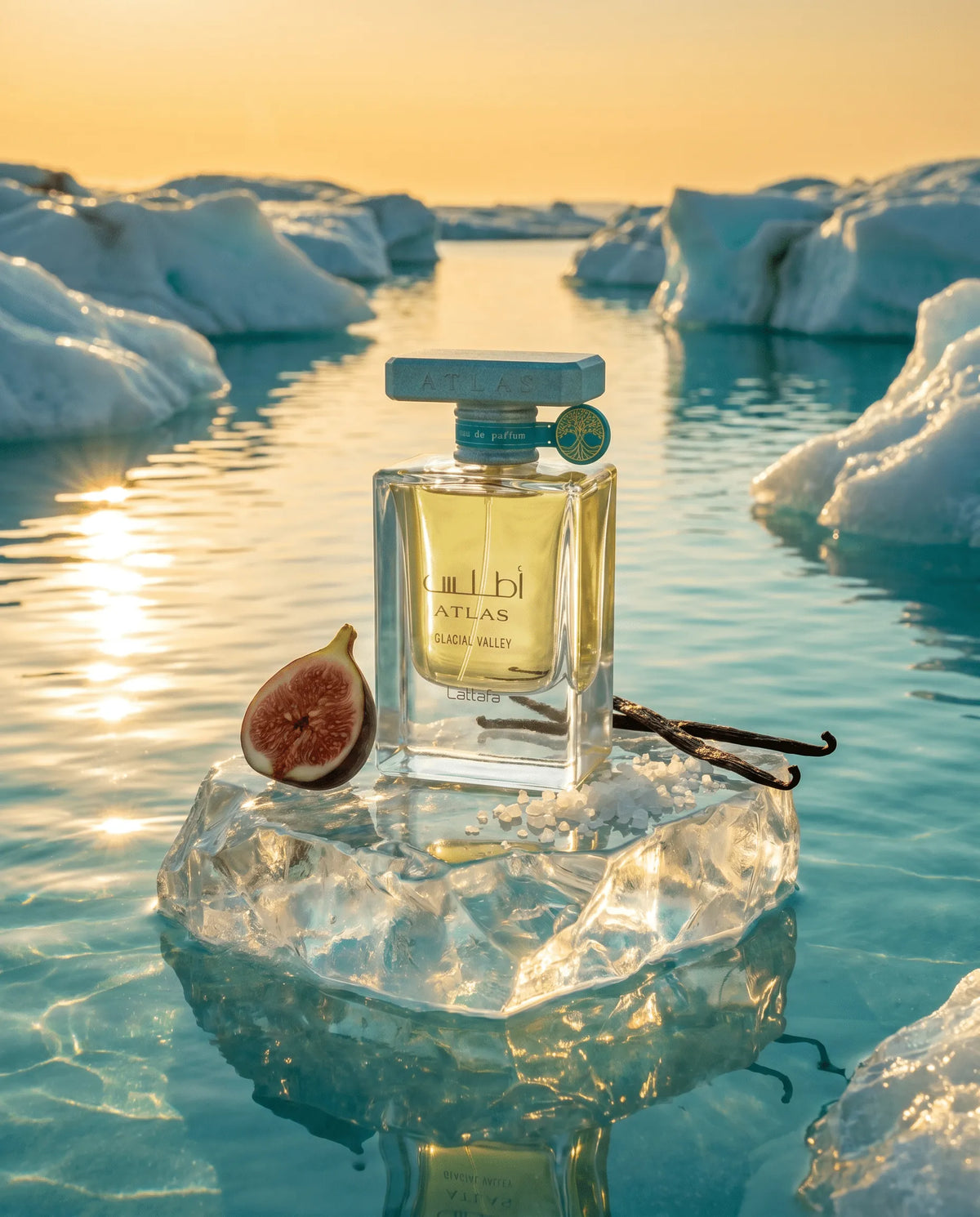 Lattafa Atlas Glacial Valley Eau de Parfum 55 ml | Perfume Fresco y Marino Unisex