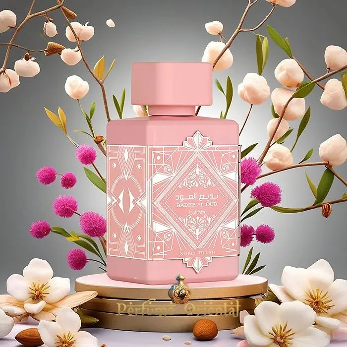 Lattafa Noble Blush Eau de Parfum 100 ml | Perfume Dulce y Cremoso para Mujer