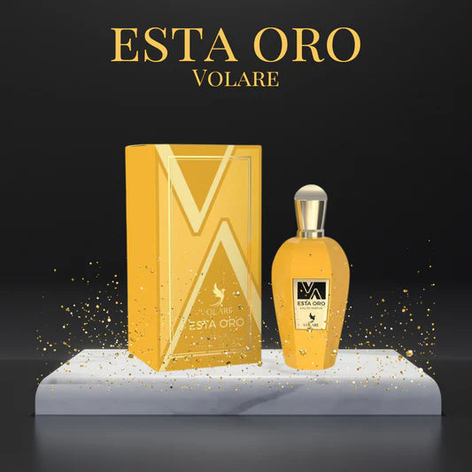 Volaré Esta Oro Eau de Parfum 100 ml – Perfume Cítrico Dulce Especiado Unisex