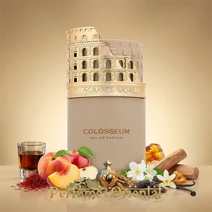 Fragrance World Colosseum Eau de Parfum Masculino 100ml | Perfume Amaderado Aromático