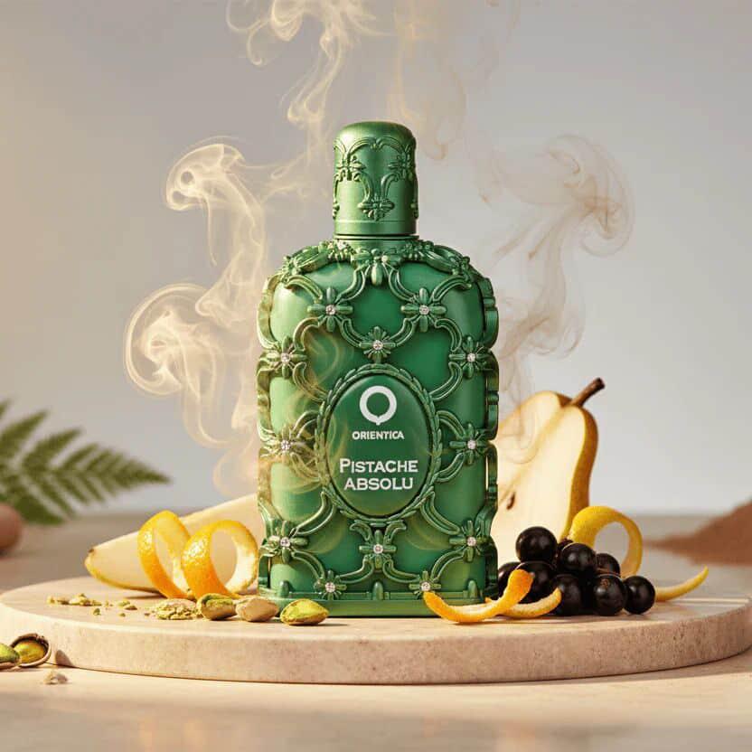 Orientica Pistache Absolu Eau de Parfum 80 ml | Perfume para Mujer Dulce y Afrutado