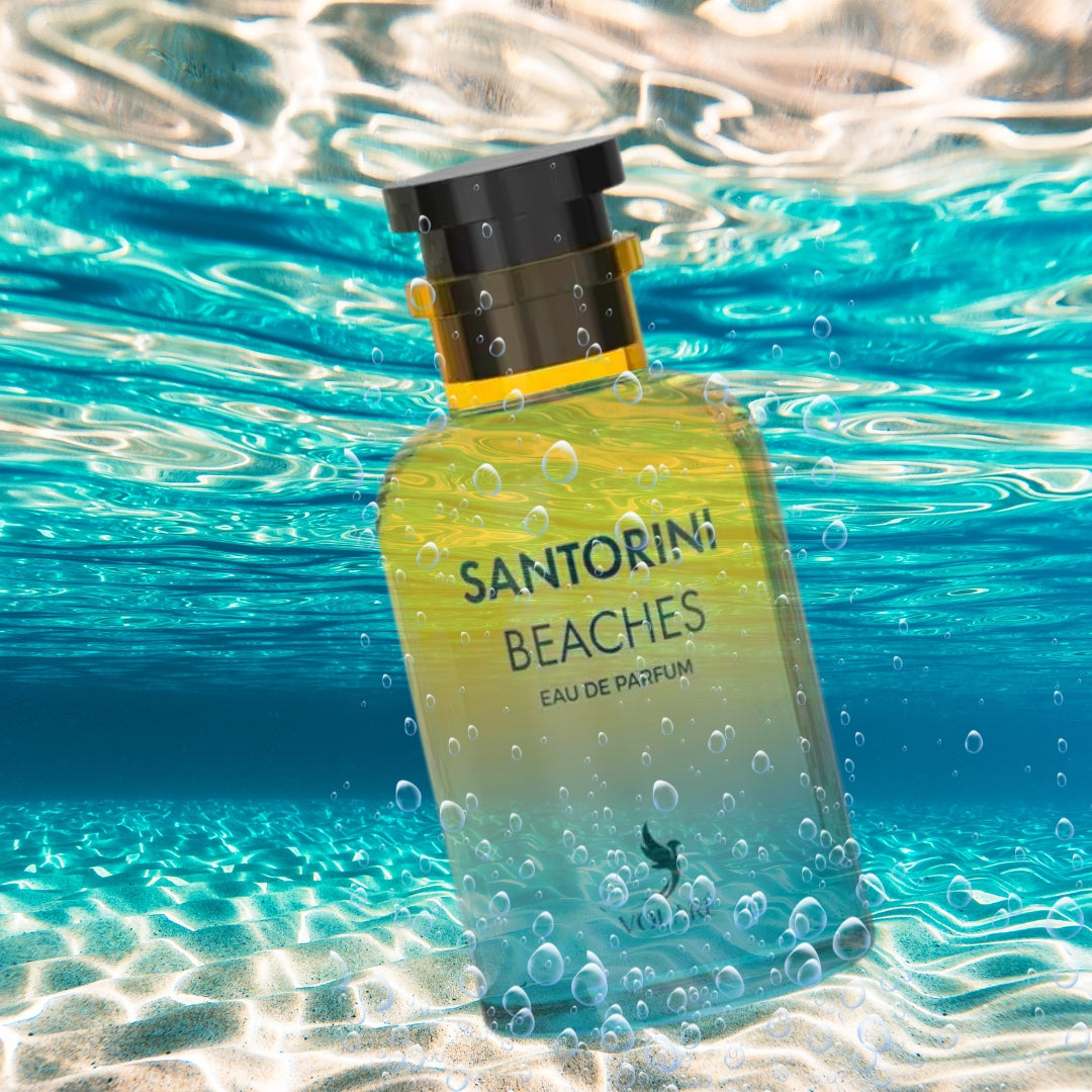 Volaré Santorini Beaches Eau de Parfum 100 ml – Perfume Amaderado Afrutado Verde Unisex