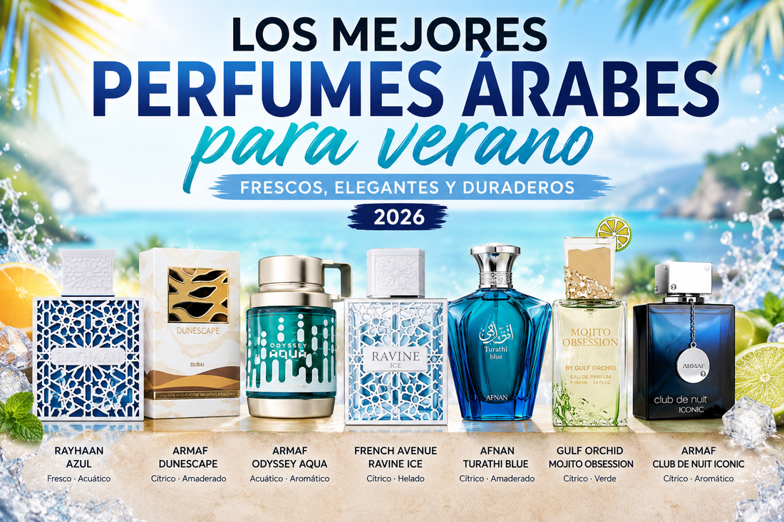 Los mejores perfumes árabes para verano: frescos, elegantes y duraderos