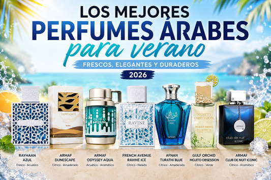 Los mejores perfumes árabes para verano: frescos, elegantes y duraderos