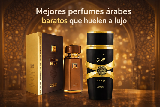 Los mejores perfumes árabes baratos que huelen a lujo (2026)