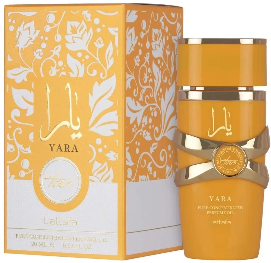 Yara Tous Lattafa Eau de Parfum 100 ml – Perfume mujer Tropical Dulce y Avainillado