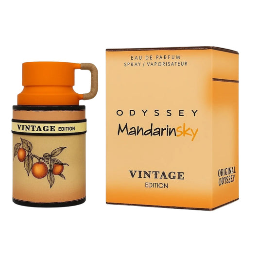 Odyssey Mandarin Sky Vintage Edition – Armaf Eau de Parfum Unisex | Fragancia Cítrica Especiada y Moderna