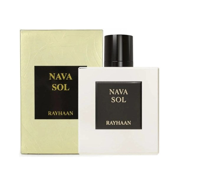 Rayhaan Nava Sol Eau de Parfum 100 ml | Perfume Amaderado y Floral Unisex