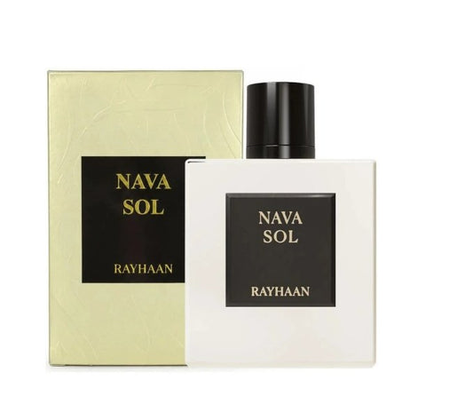 Rayhaan Nava Sol Eau de Parfum 100 ml | Perfume Amaderado y Floral Unisex