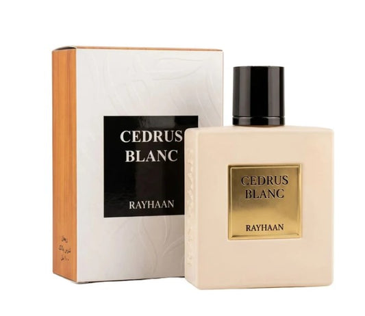 Rayhaan Cedrus Blanc Eau de Parfum 100 ml | Perfume Cítrico y Amaderado Unisex