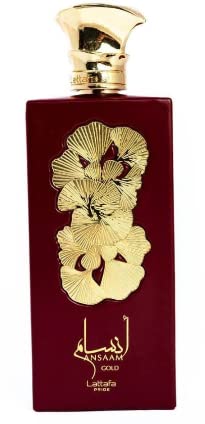 Lattafa Perfumes Ansaam Gold Eau de Parfum 100 ml – Perfume para Mujer Dulce Afrutado Avainillado