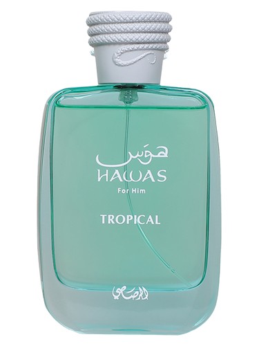 Rasasi Hawas Tropical Eau de Parfum 100 ml Masculino – Perfume Dulce Tropical con Coco, Notas Afutadas y Amaderadas