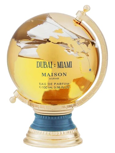 Maison Asrar Dubai Miami Eau de Parfum 100 ml | Perfume Unisex Dulce Avainillado