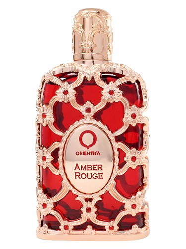 Orientica Amber Rouge Eau de Parfum 80 ml | Perfume Unisex Amaderado y Ambarado