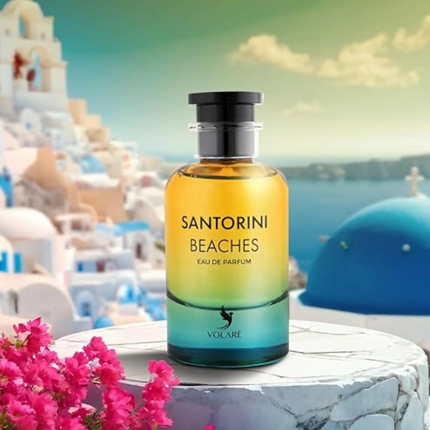 Volaré Santorini Beaches Eau de Parfum 100 ml – Perfume Amaderado Afrutado Verde Unisex