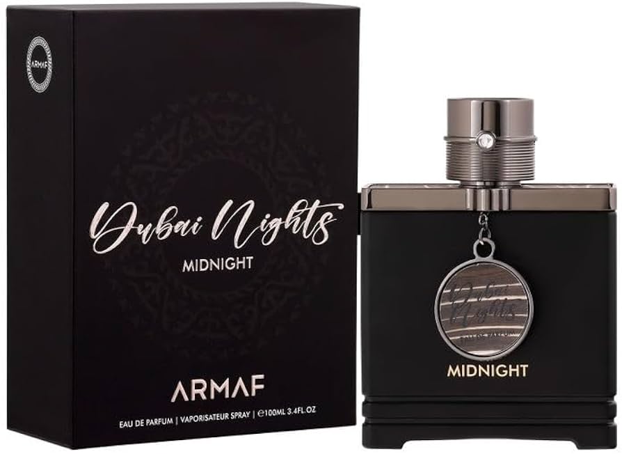 Dubai Nights Midnight Armaf Eau de Parfum – Perfume Masculino Aromático Amaderado