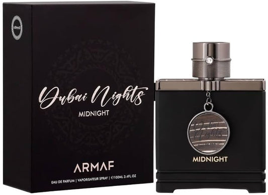 Dubai Nights Midnight Armaf Eau de Parfum – Perfume Masculino Aromático Amaderado