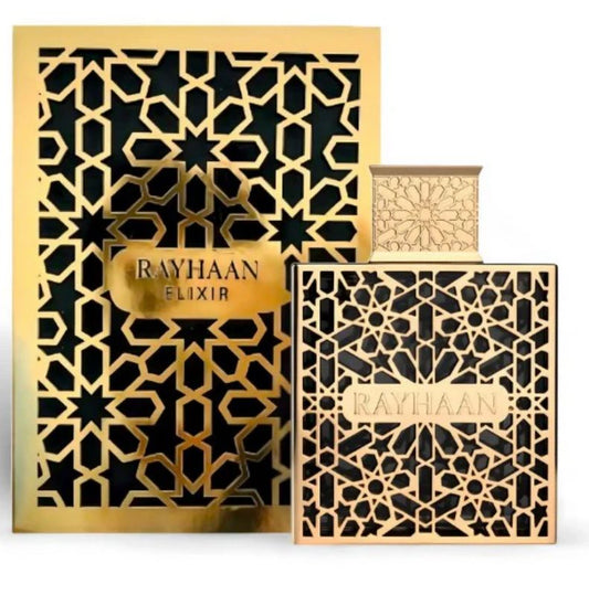 Rayhaan Elixir Eau de Parfum Unisex 100ml | Aromático Dulce con Vainilla y Tonka