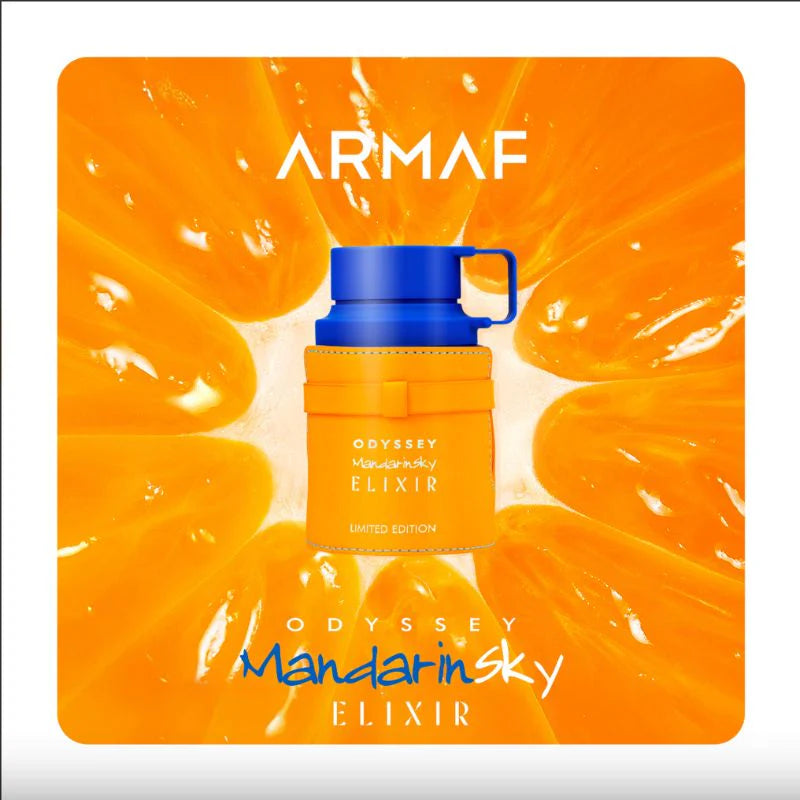 Armaf Odyssey Mandarin Sky Elixir Eau de Parfum Unisex 100ml | Oriental Dulce y Especiado