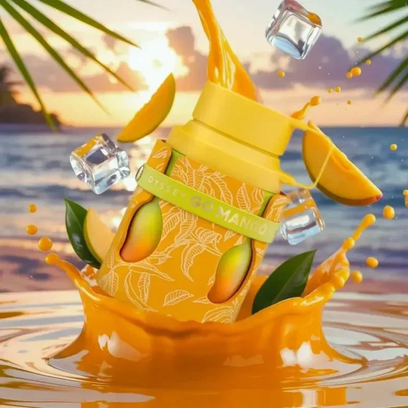 Armaf Odyssey Go Mango Eau de Parfum 100 ml – Perfume Unisex Tropical con Mango, Vainilla y Ámbar – Fragancia Dulce y Exótica de Larga Duración
