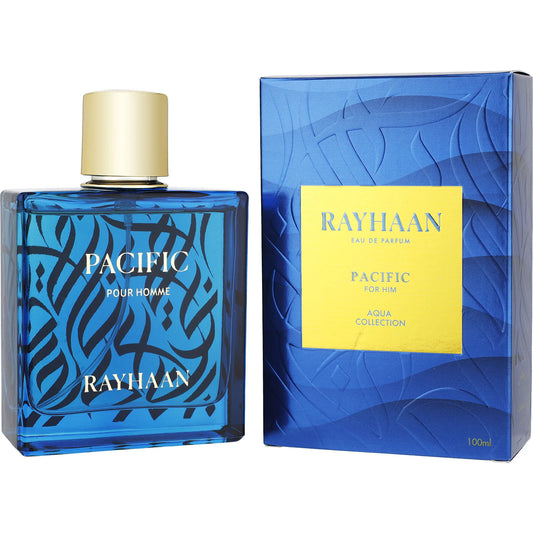 Rayhaan Pacific Eau de Parfum 100 ml – Perfume masculino Fresco Cítrico Aromático para Hombre