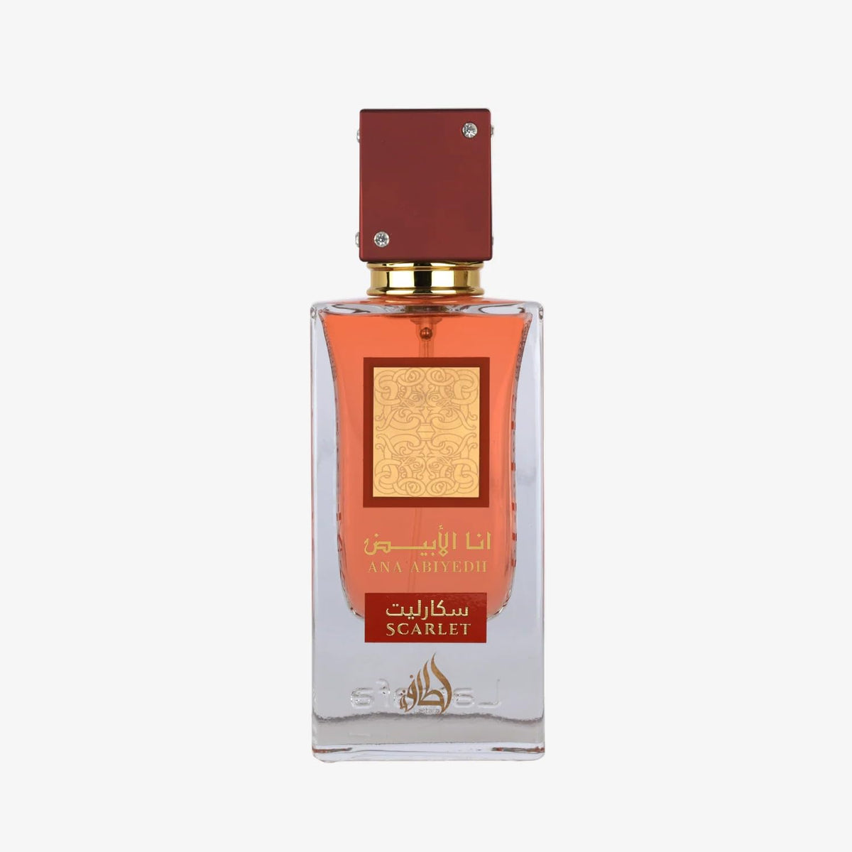 Lattafa Ana Abiyedh Scarlet Eau de Parfum 60 ml | Perfume mujer Floral, Afrutado, Dulce y Avainillado