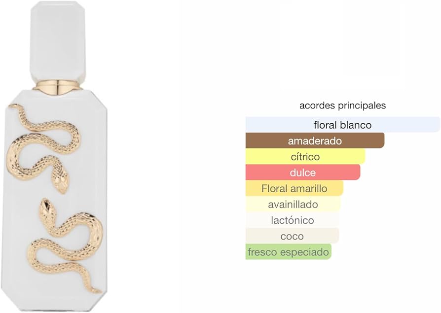 Veneno Bianco French Avenue Eau de Parfum 100ml mujer – Perfume Dulce, Elegante y de Larga Duración femenino
