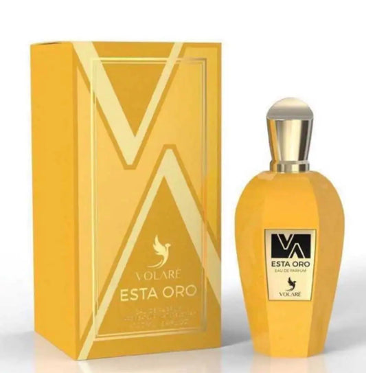 Volaré Esta Oro Eau de Parfum 100 ml – Perfume Cítrico Dulce Especiado Unisex