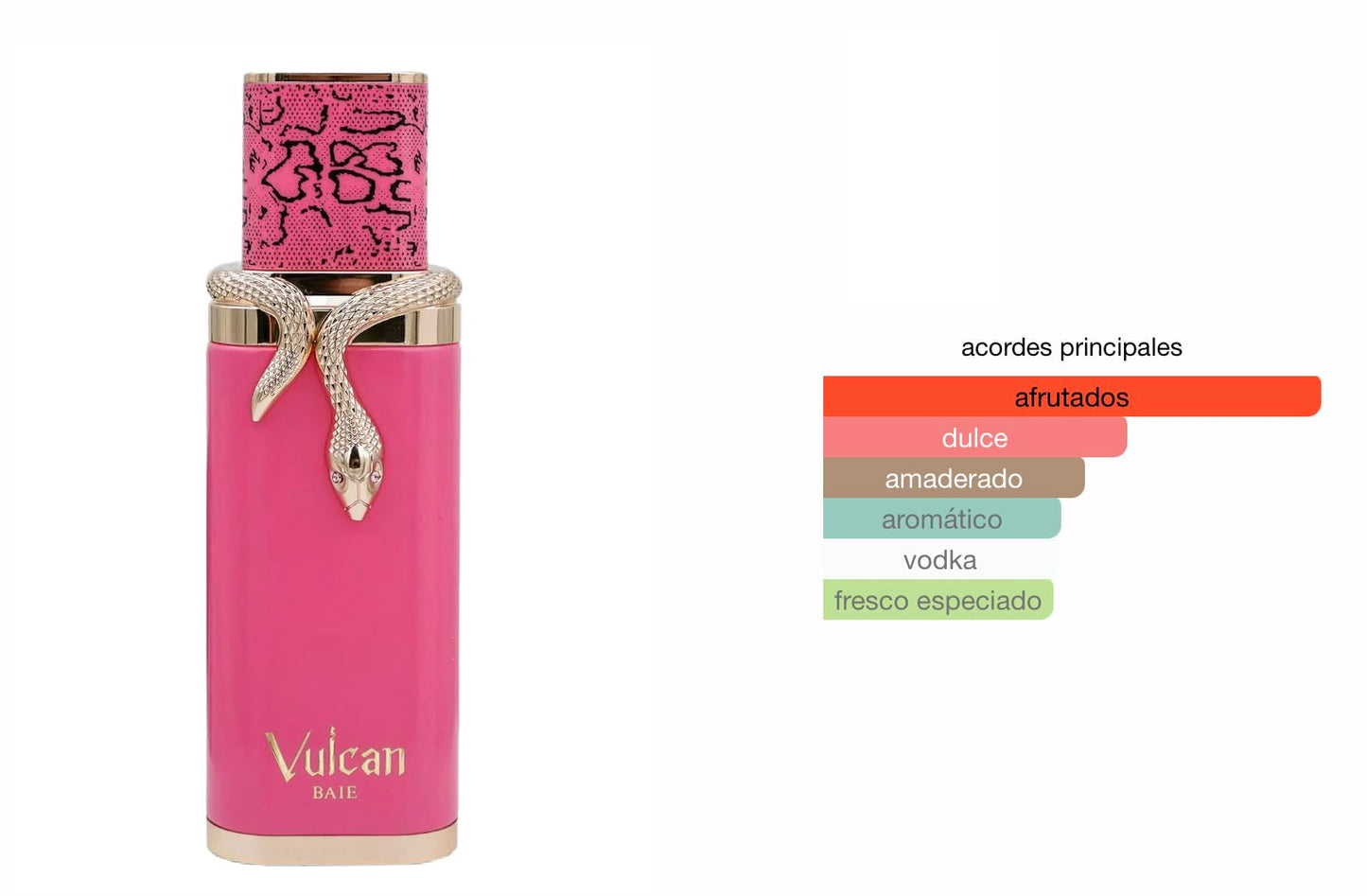 Vulcan Baie – French Avenue Eau de Parfum 100ml | Perfume Amaderado Cálido y Elegante para mujer