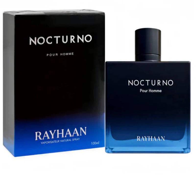 Rayhaan Nocturno Eau de Parfum Hombre 100ML – Perfume Masculino