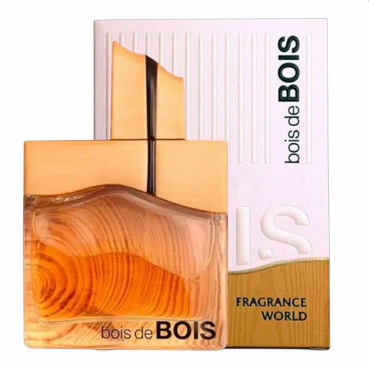 Bois de Bois Fragrance World Eau de Parfum 100 ml – Perfume Fresco Amaderado Aromático masculino