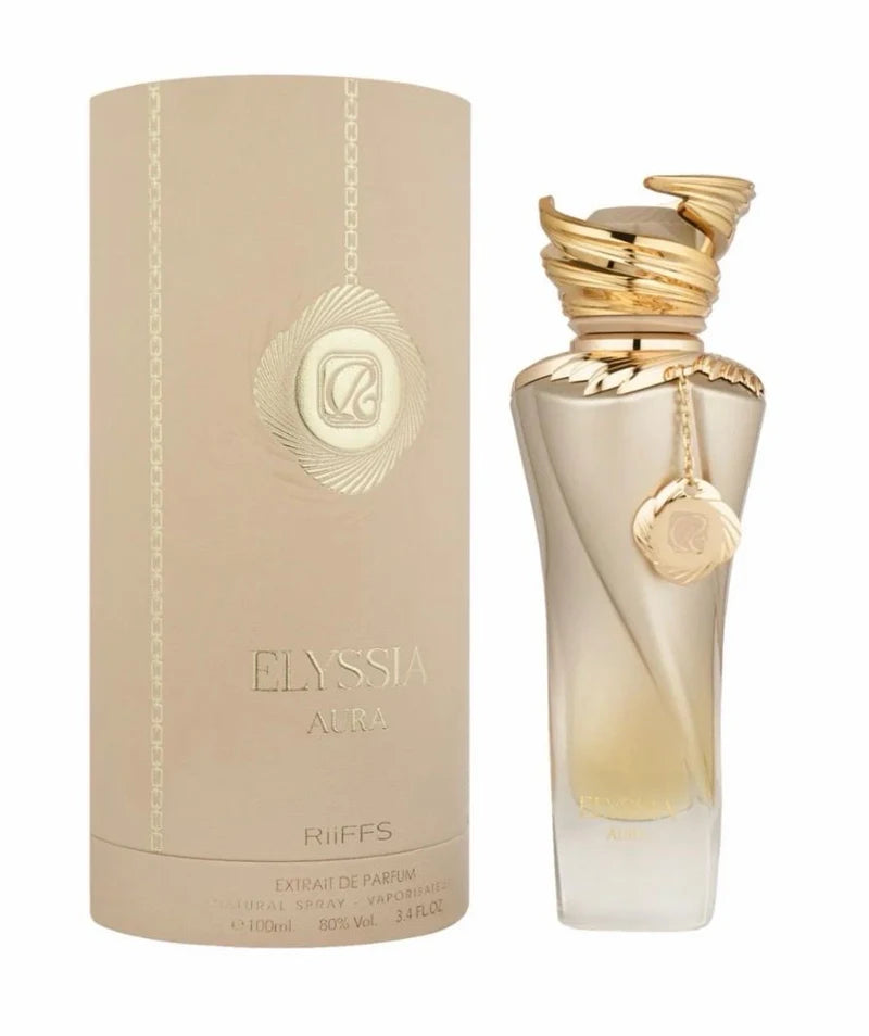 Elyssia Aura Eau de Parfum 100 ml | Perfume Unisex Amaderado Avainillado - Riiffs Perfumes