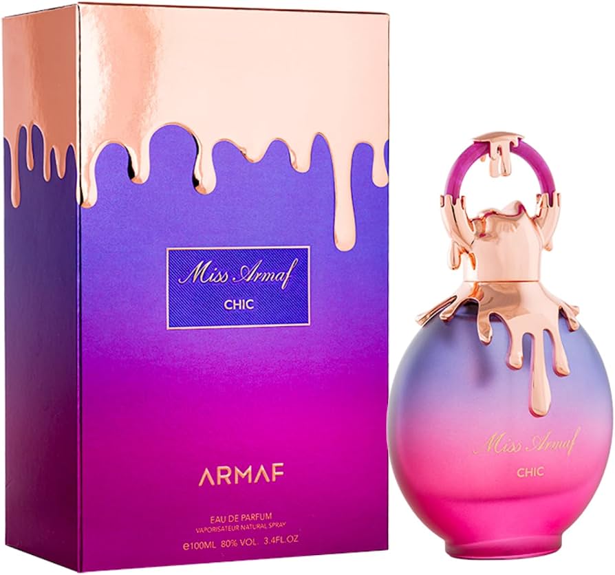 Miss Armaf Chic Eau de Parfum 100 ml | Perfume para Mujer Afrutado y Floral