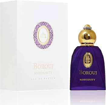 Borouj Modernity Eau de Parfum 100 ml – Perfume Amaderado Ámbar Floral con Toque Especiado Unisex
