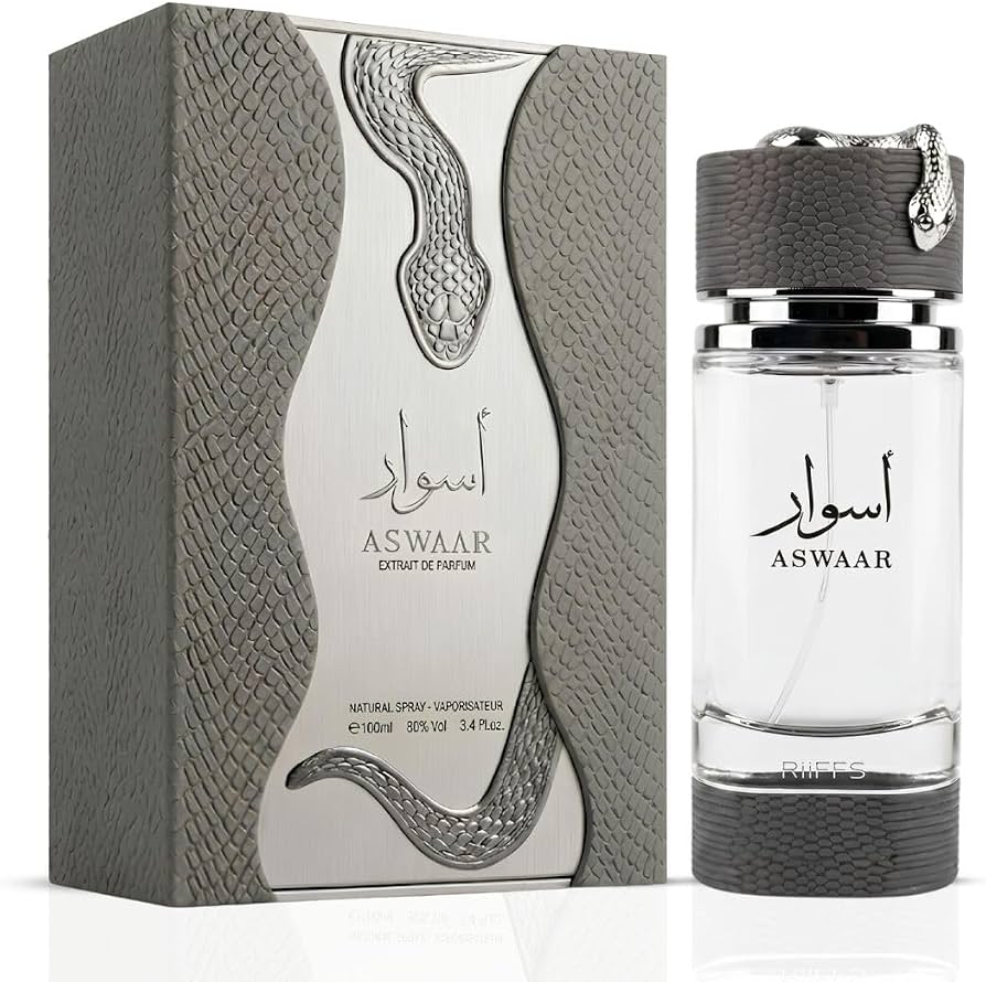Riiffs Aswaar Eau de Parfum 100 ml | Perfume Unisex Ambarado, Amaderado y Aromático