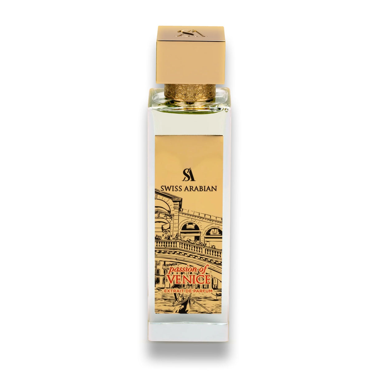 Swiss Arabian Passion of Venice Extrait de Parfum 100 ml | Perfume Unisex Amaderado, Especiado y Avainillado