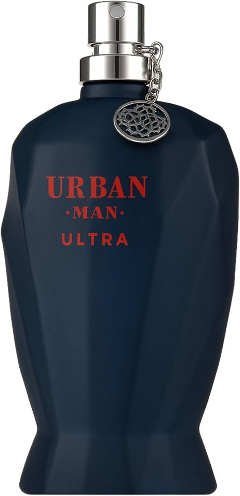 Fragrance World Urban Man Ultra Eau de Parfum 90 ml | Perfume Masculino Especiado, Avainillado y Amaderado