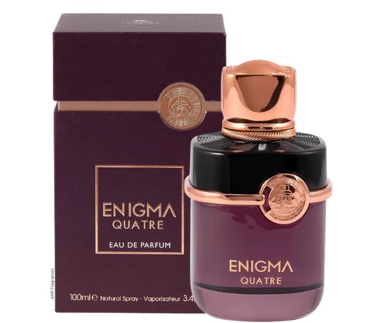 French Avenue Enigma Quatre Eau de Parfum 100 ml – Perfume Floral Rosado para Mujer