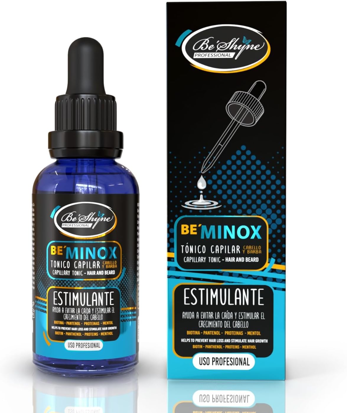 BE MINOX Tónico Anticaída 50 ml – Estimula el Crecimiento y Fortalece el Cabello