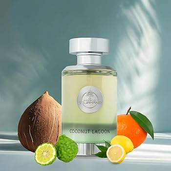 Coconut Lagoon Eau de Parfum 100 ml | Perfume Unisex Cítrico Coco Dulce - Paris Corner