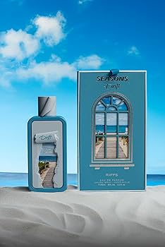 Riiffs Seasons Drift Eau de Parfum 100 ml mujer – Perfume Fresco Cítrico con Notas Marinas, Pimienta Rosa y Ámbar – Fragancia Elegante y Duradera