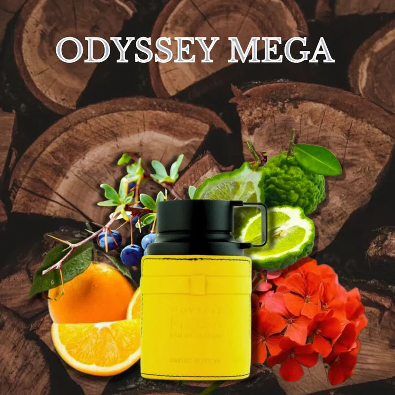 Odyssey Mega Man Armaf Eau de Parfum 100ml – Perfume Masculino Cítrico Aromático