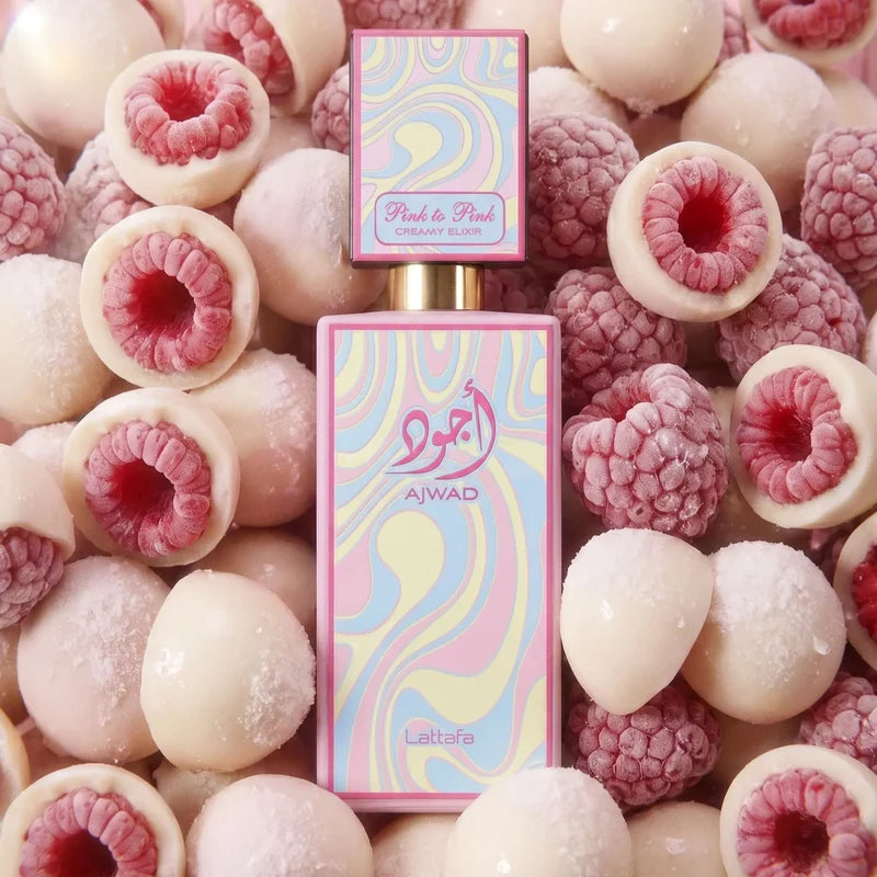 Lattafa Ajwad Pink to Pink Creamy Elixir 60 ml | Perfume Afrutado y Dulce Unisex