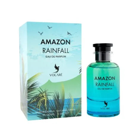 Volaré Amazon Rainfall Eau de Parfum 100 ml – Perfume Fresco Amaderado Aromático Unisex