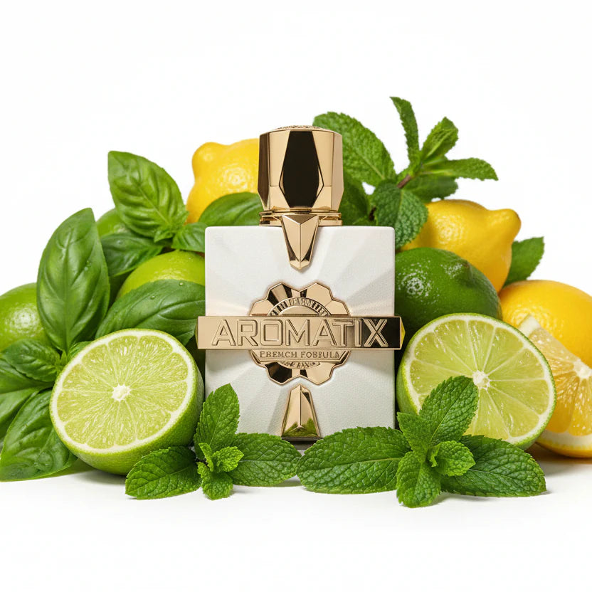 Platine Blanc Aromatix  French Avenue Eau de Parfum 100 ml Unisex – Perfume Aromático Cítrico con Menta, Limón y Notas Verdes – Fragancia Fresca